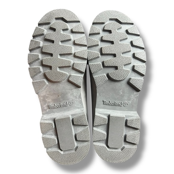 Timberland Women's Gray Linden Woods Waterproof Fold Down Teddy Fleece Boots 6.5 - Picture 5 of 12